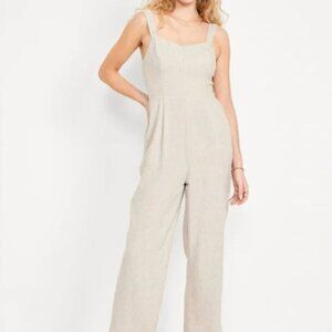 NWT Old Navy Linen Jumpsuit size medium